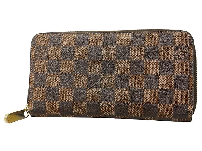 Louis Vuitton Damier Zippy Wallet N60015 Ebene Damier ebene