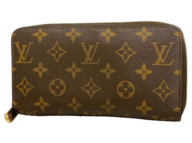 Portafoglio Zippy Monogram Louis Vuitton Marrone