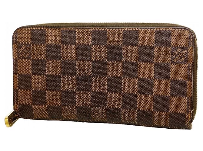 Cartera larga Zippy Damier Louis Vuitton Damier ebene