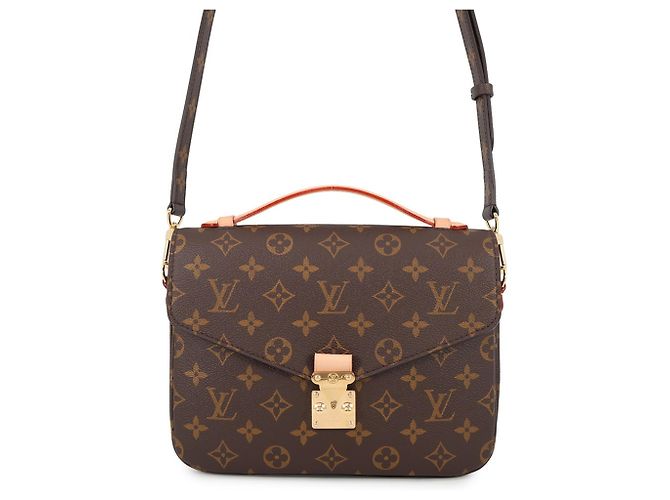 Bolso Louis Vuitton Monogram Pochette Métis MM Castaño