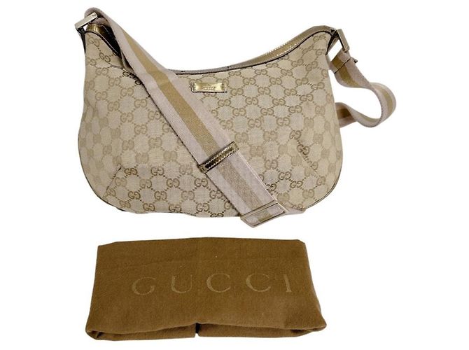 Bolsa de Ombro GUCCI GG Plus Marrom