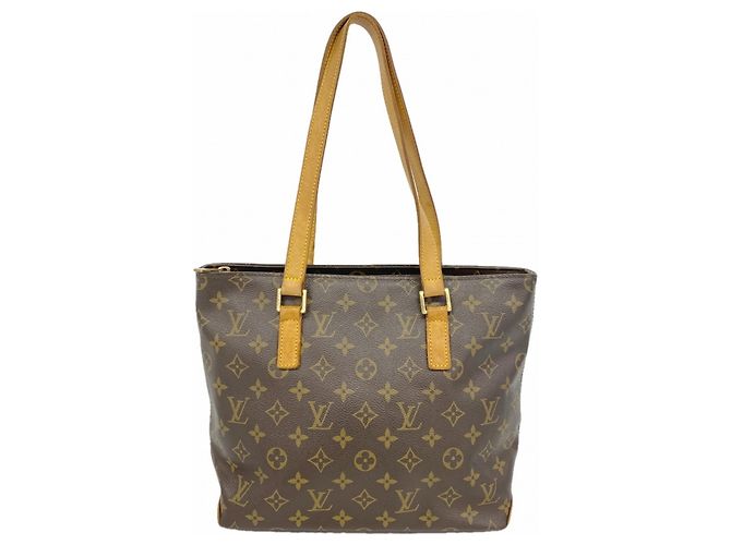 Sac cabas Louis Vuitton Monogram Cabas Piano Marron