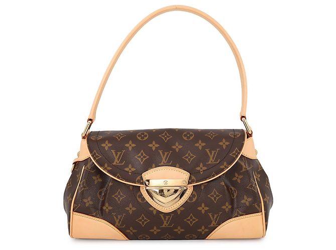Bolsa de Ombro Louis Vuitton Monogram Beverly MM Marrom