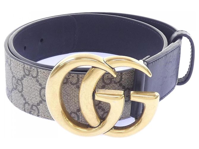 Gucci 400593 Belt Brown Black