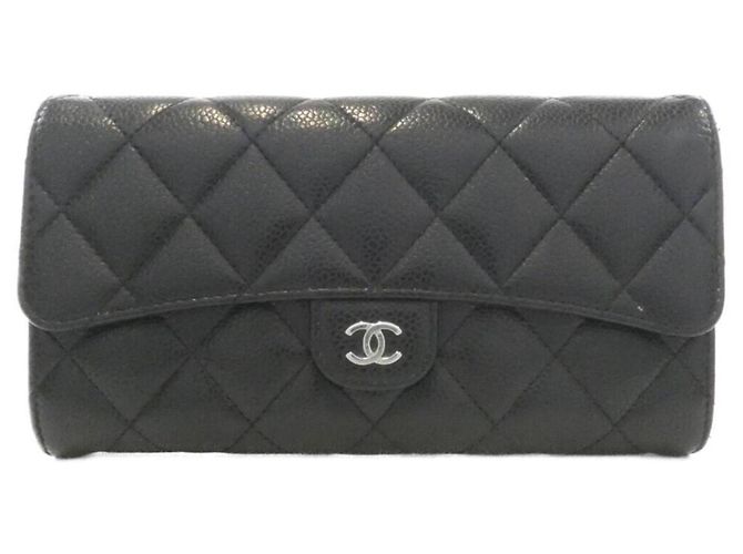 Cartera larga Chanel Timeless Classic Line AP0241 Negro