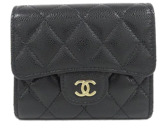 Chanel Timeless Classic Line AP0229 Wallet Black