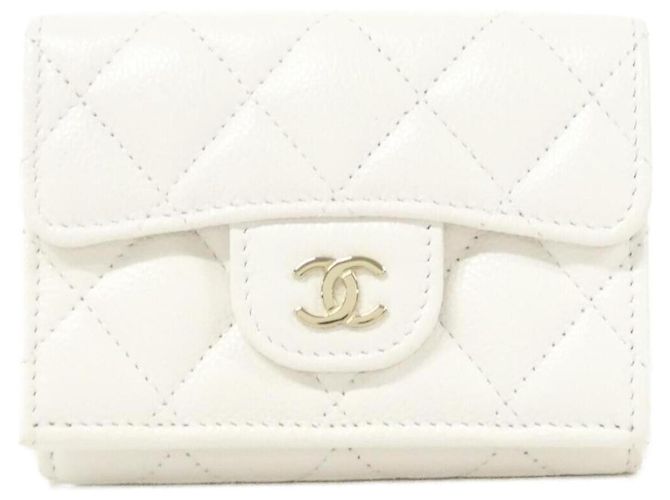 Cartera Chanel Timeless Classic Line AP0230 Blanco