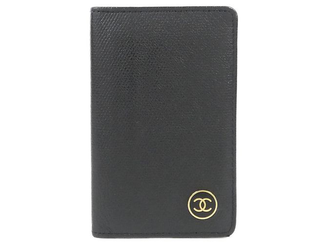 Kartenetui Coco Button Line 20910 Chanel Schwarz