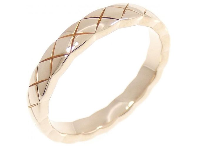 Anel Chanel Coco Crush Mini em ouro rosa Dourado