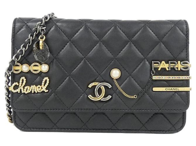 Chanel AP2508 Chain Wallet Noir
