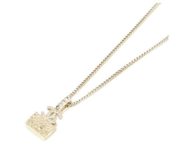 Collana Chanel ABB705 Oro e Cristallo