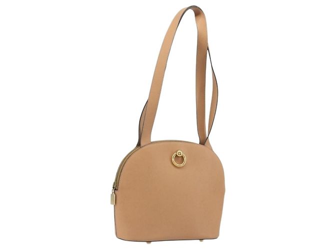 Céline Celine Vintage Leder Beige