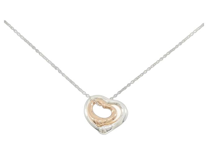 Elsa Peretti Tiffany & Co Colar Tiffany Open Heart
