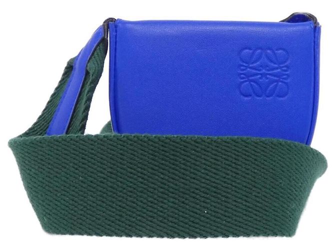 Pochette à main Paula's Small Heel Loewe Bleu