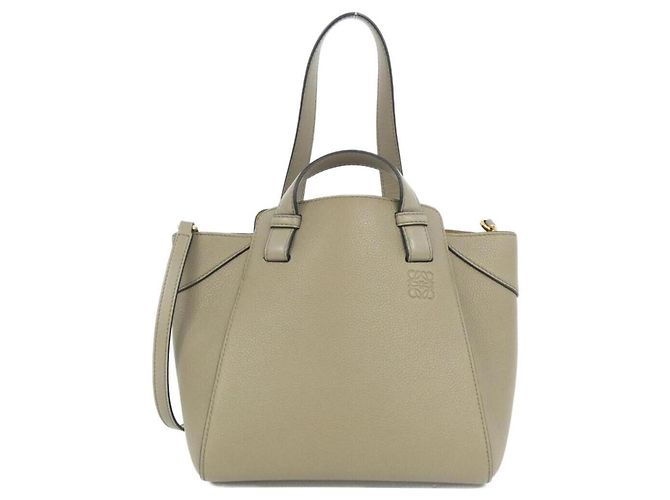 Bolso Loewe Hammock Nugget Castaño