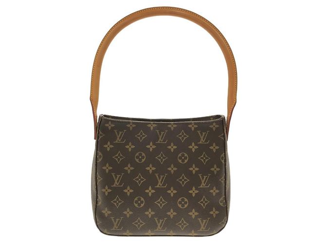Borsa a Spalla Louis Vuitton Monogram Looping MM Marrone