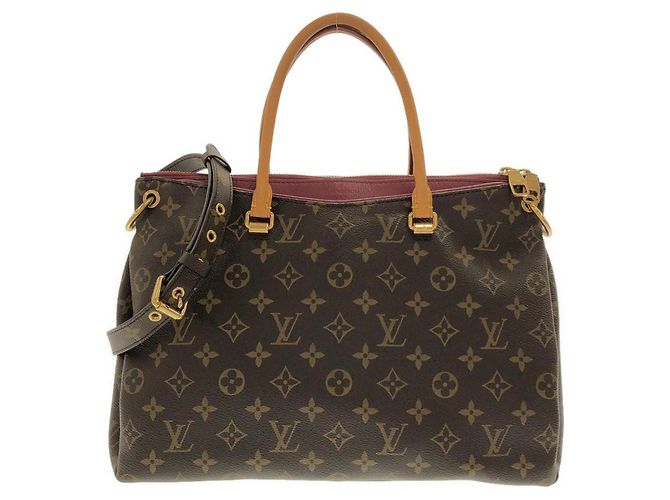Bolsa Louis Vuitton Monogram Pallas Marrom
