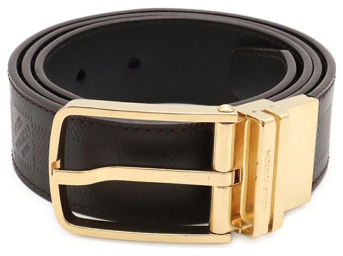 Louis Vuitton Damier Infini Boston Reversible Belt Bag Dark brown