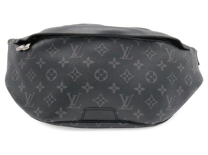 Pochete Louis Vuitton Monogram Eclipse Discovery PM Marrom Preto Monograma