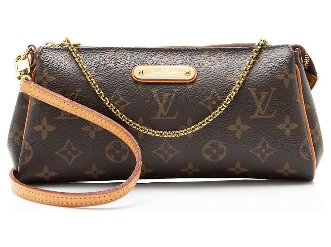Louis Vuitton Monogram Canvas Eva Clutch Braun