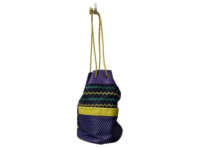 Autre Marque Borsa a secchiello Chroniques di Delphine Delafon Multicolore Porpora