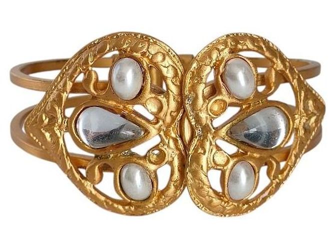 Autre Marque Bracciale Heart FOXEY D'oro