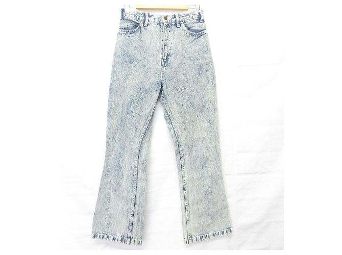 Autre Marque Toga Pulla Flare Denim Pants Blue Light blue