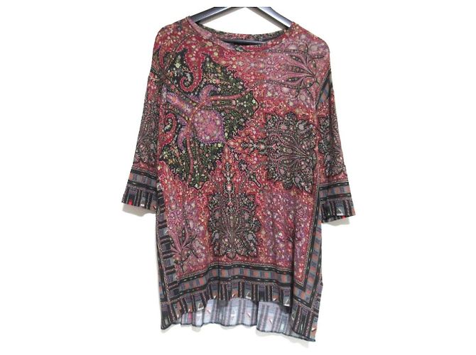 Autre Marque Blusa de punto Paisley Etro Multicolor