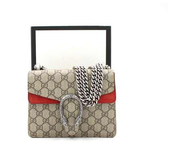 Gucci Mini borsa a tracolla Dionysus Tiger Head Marrone