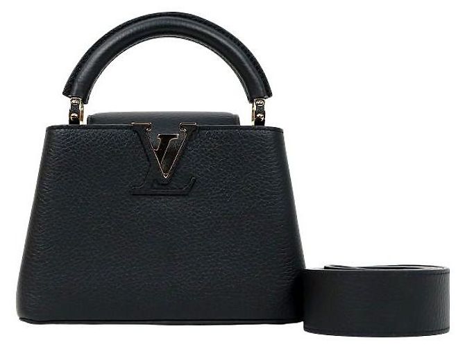 Louis Vuitton Mini Sac Cabas Capucines Noir
