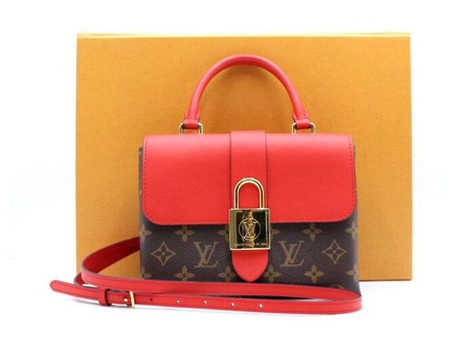 Louis Vuitton Tote e borsa a tracolla crossbody Monogram Rocky BB Rosso