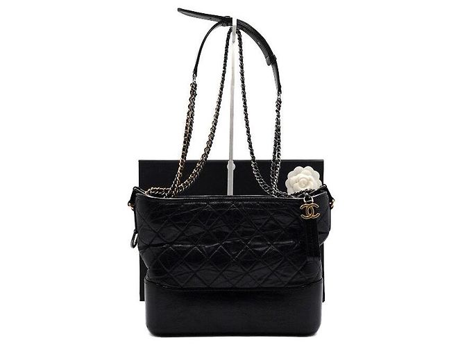 Chanel Borsa Hobo a tracolla Nero
