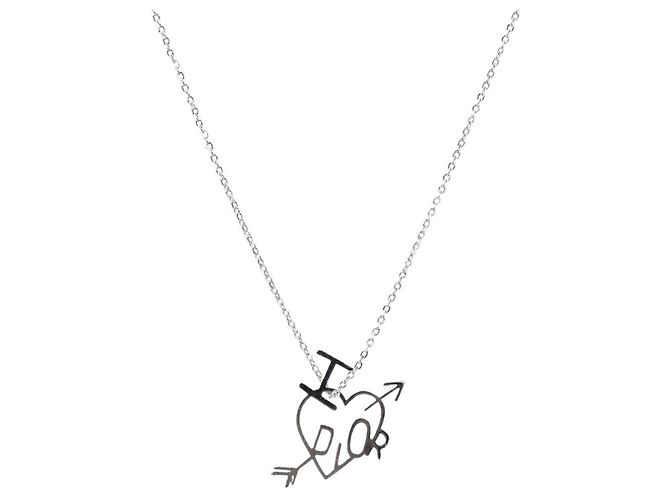 Dior Collana Cupid Heart in argento
