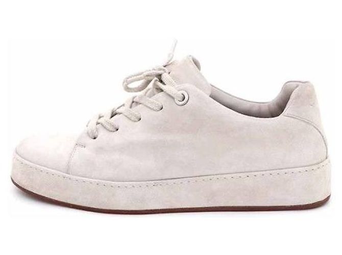 Loro Piana Baskets en daim Nuoju Marron
