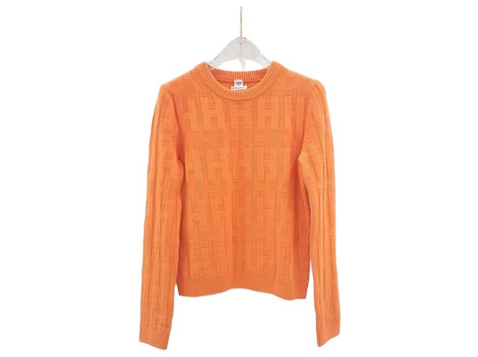 Hermès Strickpullover Orange 