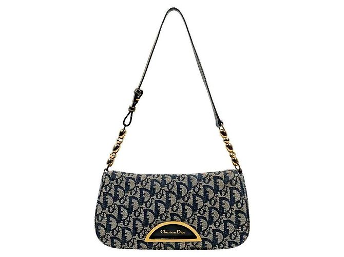 Dior Borsa a Spalla Oblique Maris Multicolore
