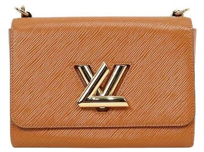 Louis Vuitton Bolsa de Ombro Epi Twist MM Marrom