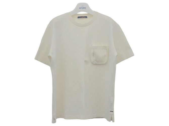 Louis Vuitton Monogramm Pocket T-Shirt Weiß
