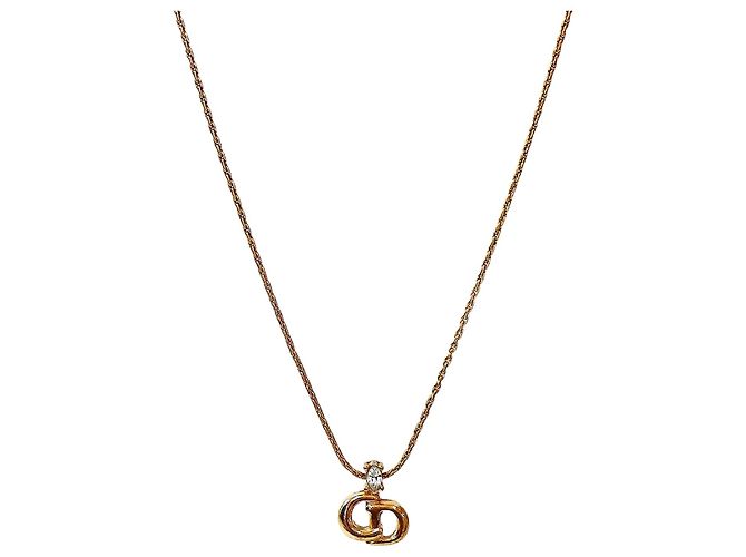 Dior Collana Cubic CD Gold D'oro 