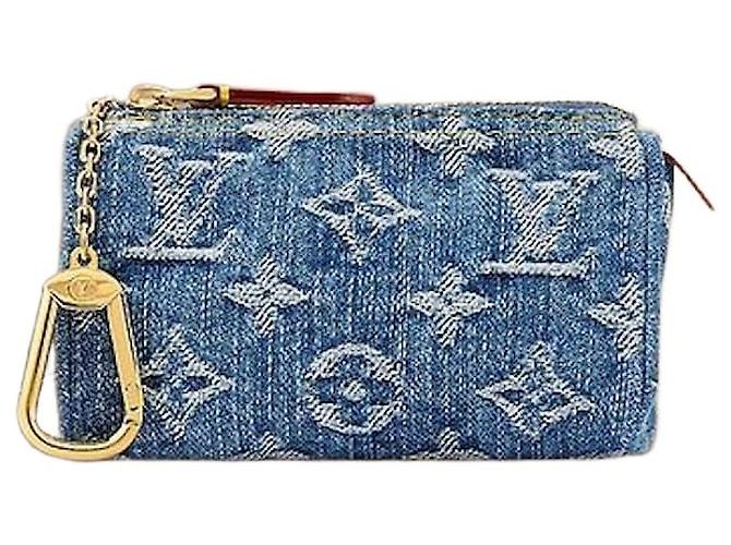 Louis Vuitton Necessaire Speedy Denim Blue