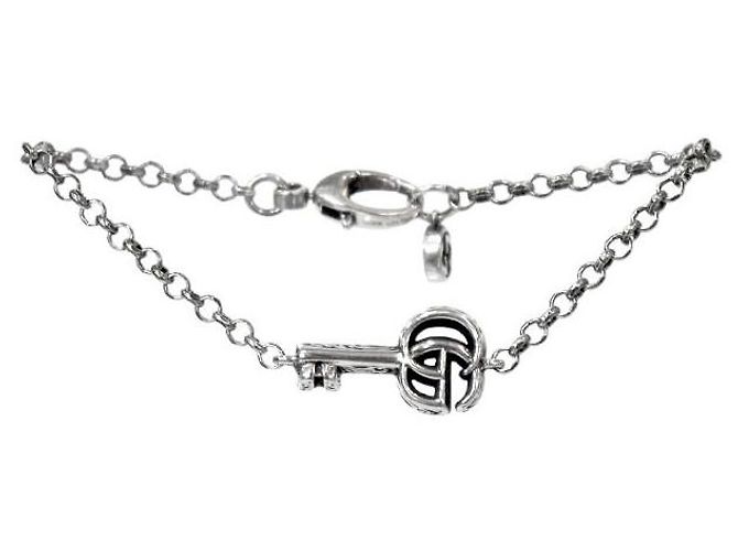 Gucci Bracciale Double Key in Argento 