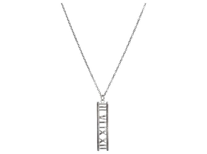 Tiffany & Co Collana Atlas Bar Silver Argento