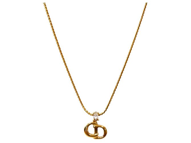 Dior Collar Cubic CD Gold Dorado 