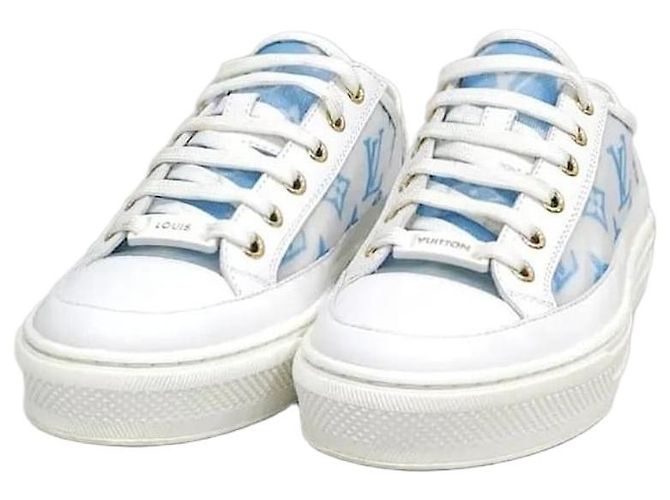 Louis Vuitton Monogram Stella Sneaker Blue Blau