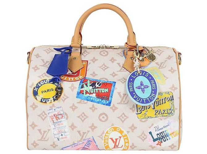 Louis Vuitton Unused Flight Mode Speedy Soft Size Pink
