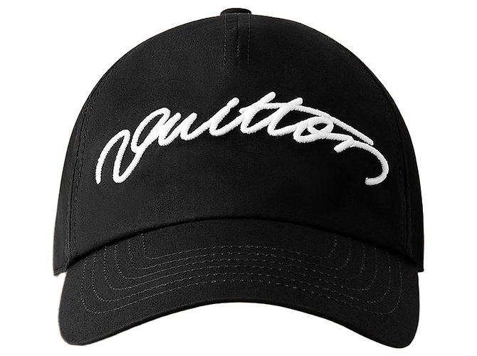 Louis Vuitton Signature Cap Black Schwarz