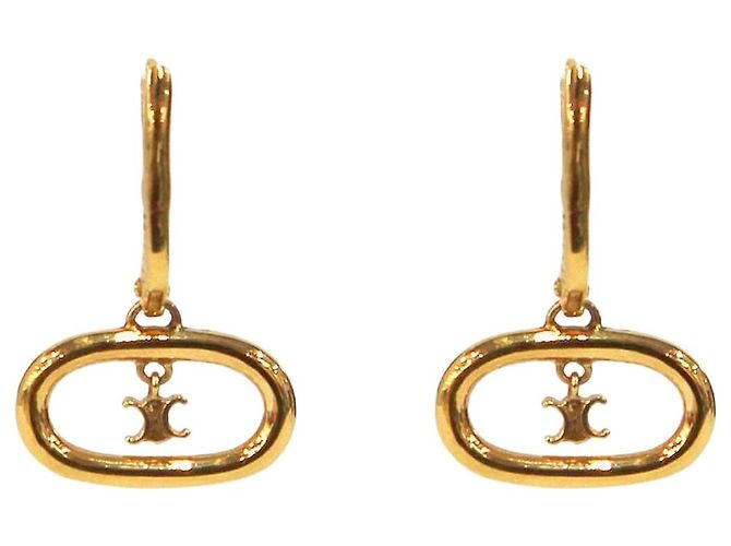 Céline Orecchini Round Triomphe Gold D'oro 
