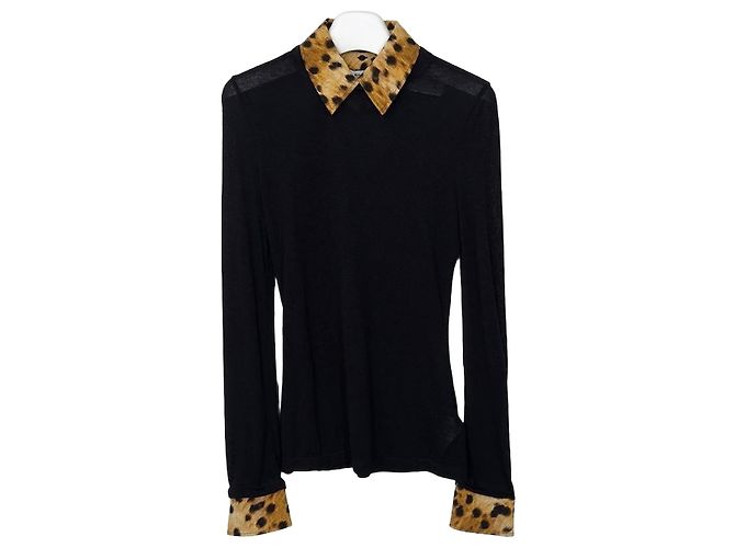 Burberry Langarmshirt mit Affenprint