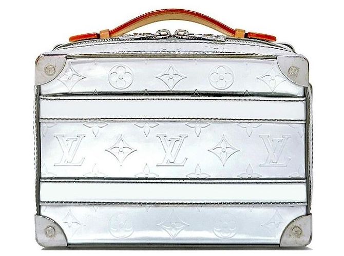 Louis Vuitton Baú Monogram Mirror Handle Trunk Multicor