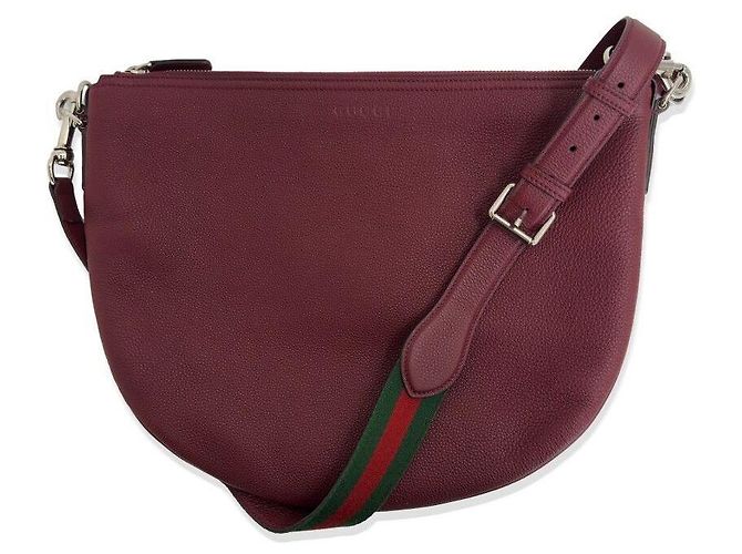 Gucci Borsa a tracolla e a spalla Small Burgundy Rosso